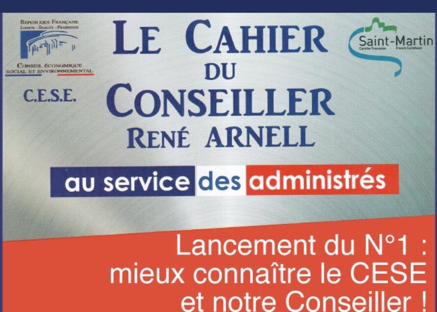 CESE. René Arnell lance “Le Cahier du Conseiller”