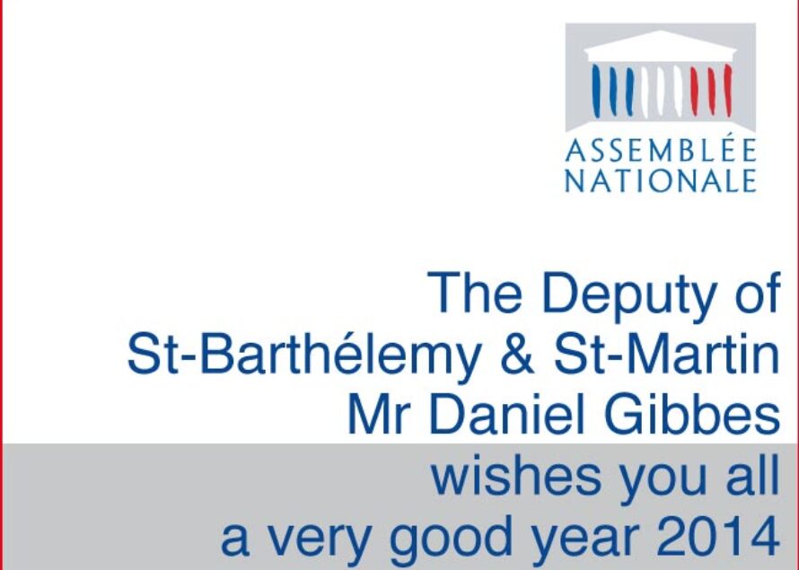 Saint-Martin. Deputy Daniel Gibbs’ New Year Message
