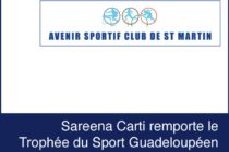 Antilles. Sport : Sareena Carti, élue Meilleure Jeune Sportive de l’année