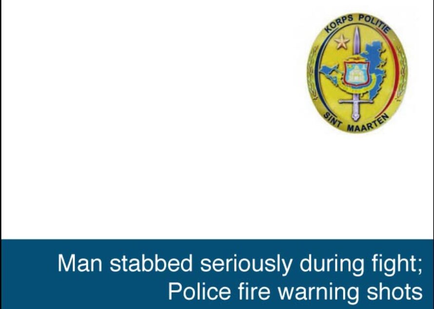 Sint Maarten. Man stabbed seriously during fight
