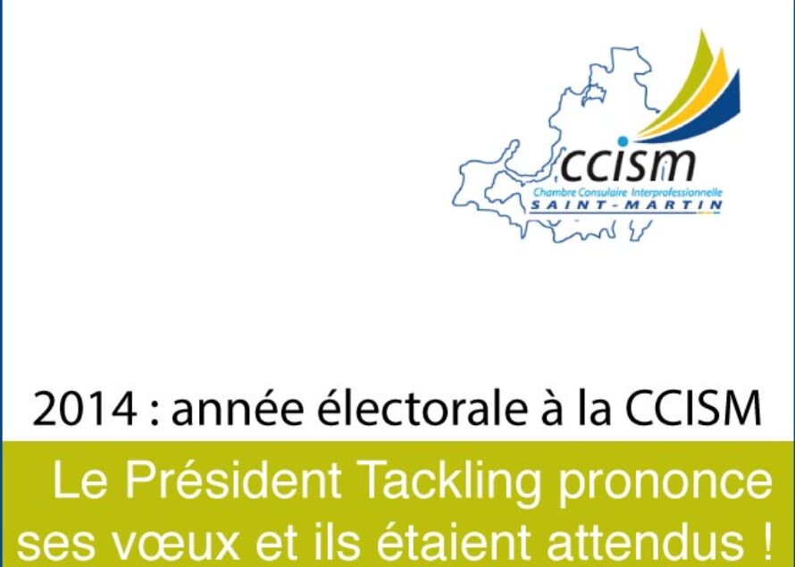 CCISM. Le Président Tackling prononce ses vœux aux forces vives de Saint-Martin