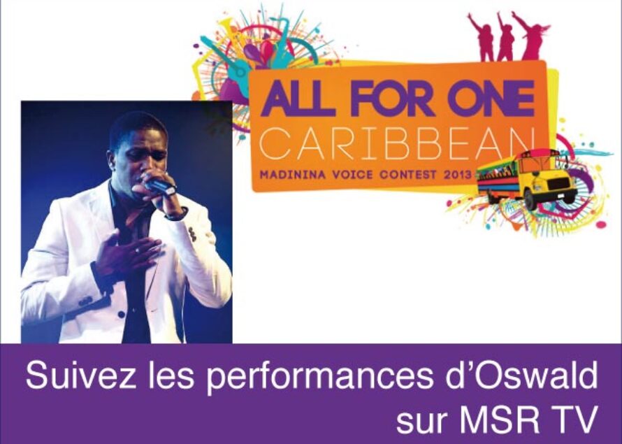 All For One. L’émission sera retransmise à Saint-Martin