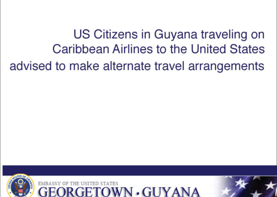 Guyana. Security Message for U.S. Citizens