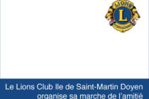 Saint-Martin. Marche de l’amitié du Lions Club