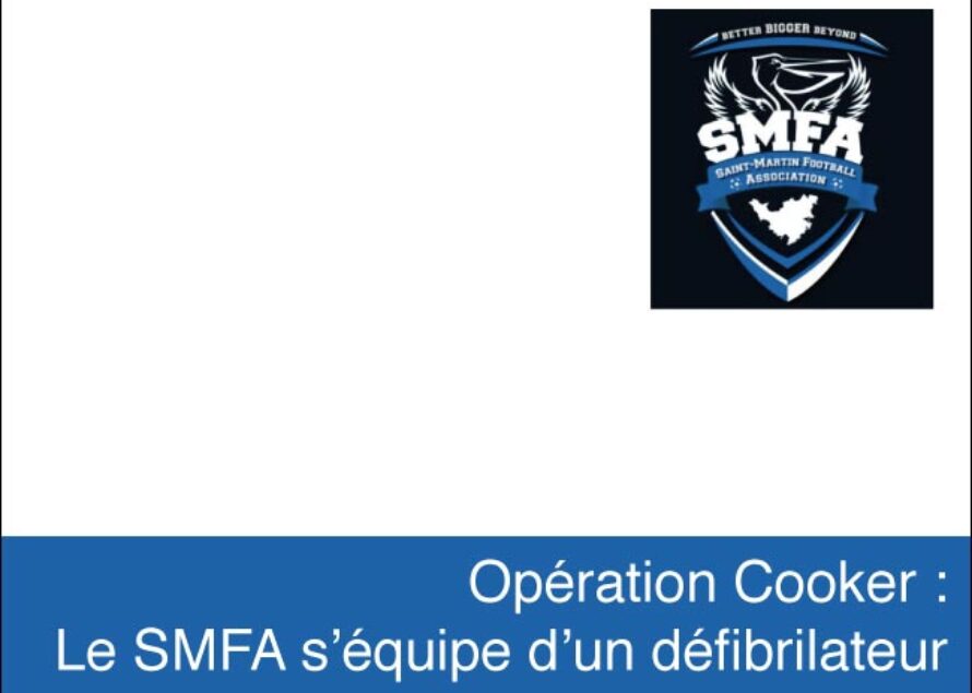 Saint-Martin. L’Association de Football de Saint-Martin s’équipe d’un défibrillateur semi-automatique