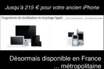 France. Apple lance son programme de recyclage contre crédit d’achat
