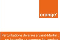 Saint-Martin. Incendie des câbles de trafic du réseau d’orange à Marigot