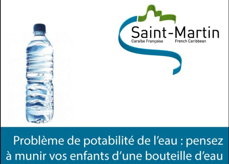 Saint-Martin. Problème de potabilité de l’eau au robinet
