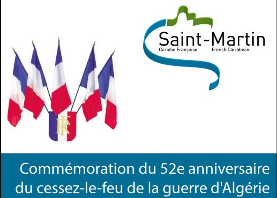 Saint-Martin. Commémoration du cessez le feu de la guerre d’Algérie
