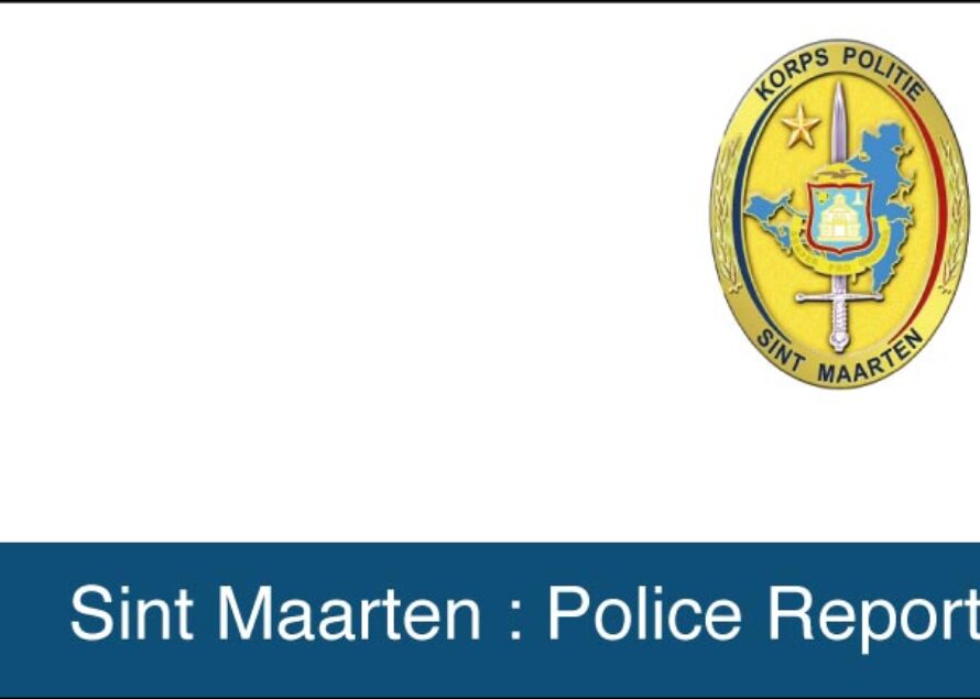 Sint Maarten Police Report