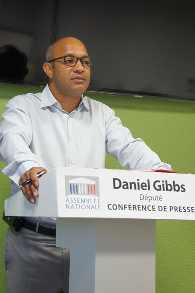 Daniel Gibbes, version Député des îles du Nord… demain, retrouvez le leader de la TDG
