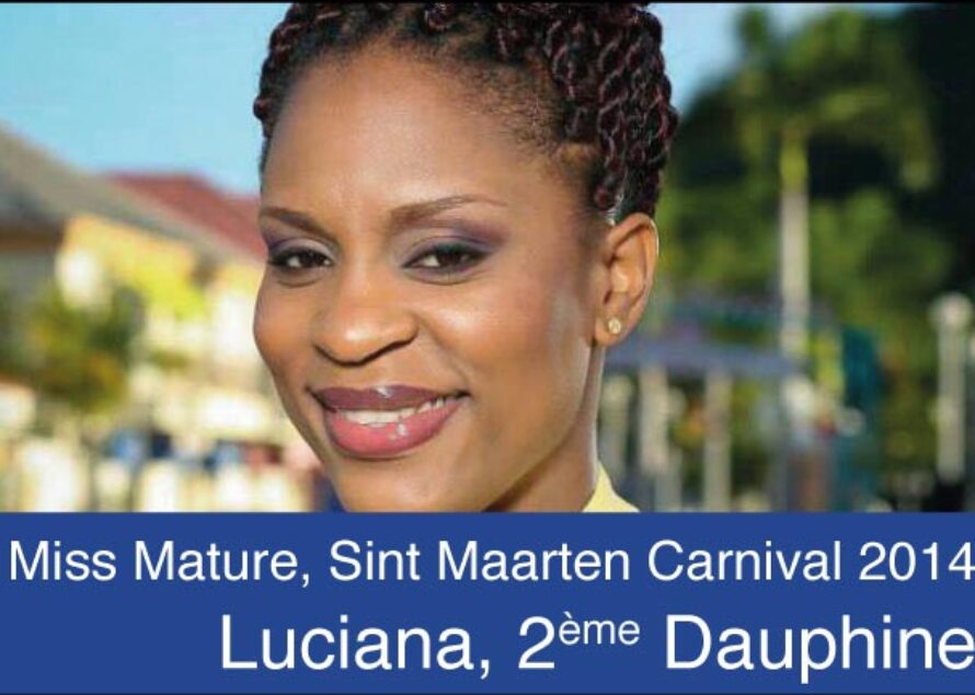Carnival. Luciana Raspail, 2ème dauphine à l’élection de miss mature 2014