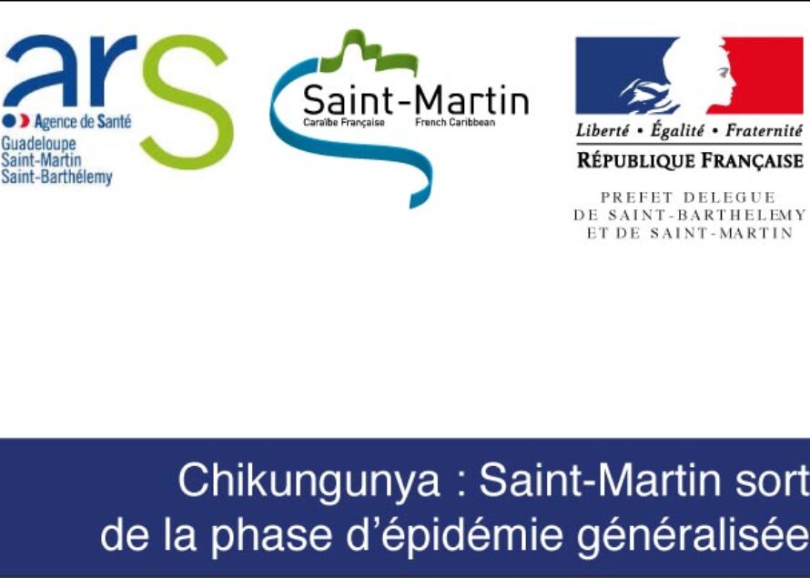 Chikungunya. Saint-Martin sort de la phase d’épidémie généralisée