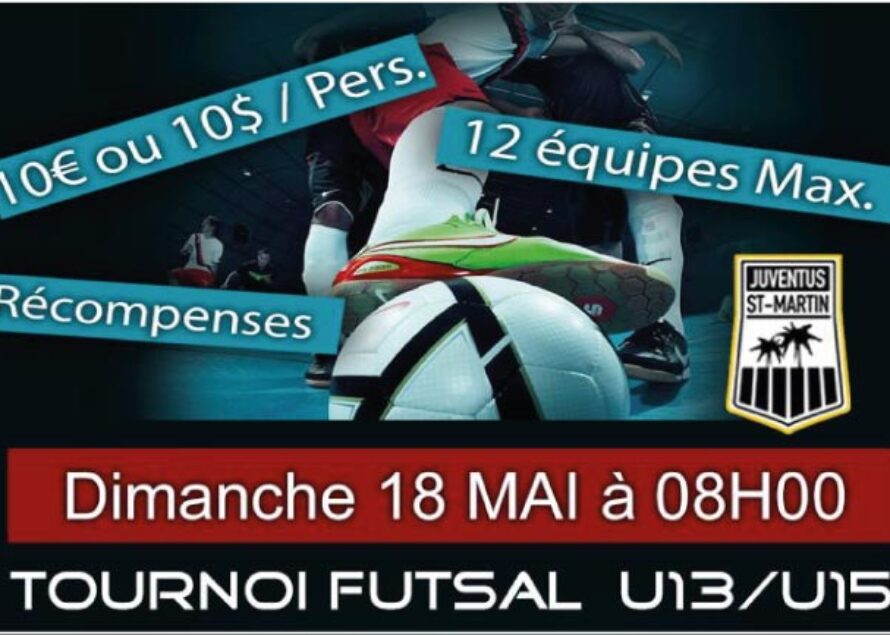 Sport. Tournoi de Futsal de la Juventus de saint martin