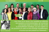 Européenne. Pourquoi voter pour Yvette DUCHEMANN, Europe Ecologie Les Verts, le 24 Mai 2014