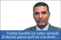 Élections Européennes. Frantz Gumbs ira voter le 24 Mai 2014