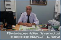 Saint-Martin. Quelques mots du Conseiller Territorial Dominique Riboud autour de la fête du drapeau haïtien