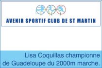 Athlétisme. Lisa Coquillas championne de Guadeloupe