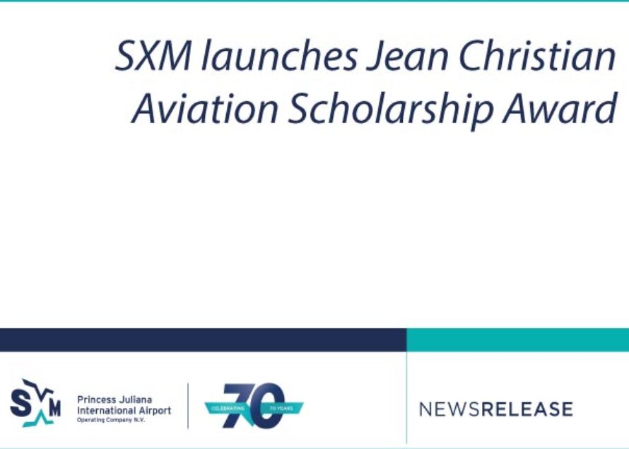 SXM launches Jean Christian Aviation Scholarship Award