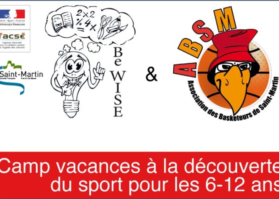 Saint-Martin. Camp vacances à la découverte du sport pour les enfants de 6 à 12 ans
