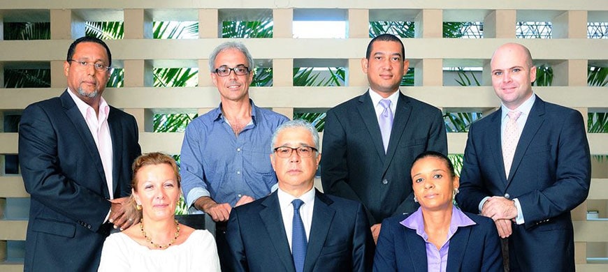Les administrateurs de la Chambre Franco-Haïtienne de Commerce et d'Industrie
