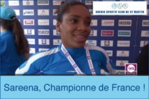 Saint-Martin. Sareena Carti championne de France cadette du 400m
