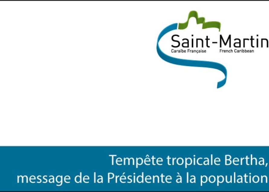 Météo Cyclonique. Message de la Présidente de la Collectivité