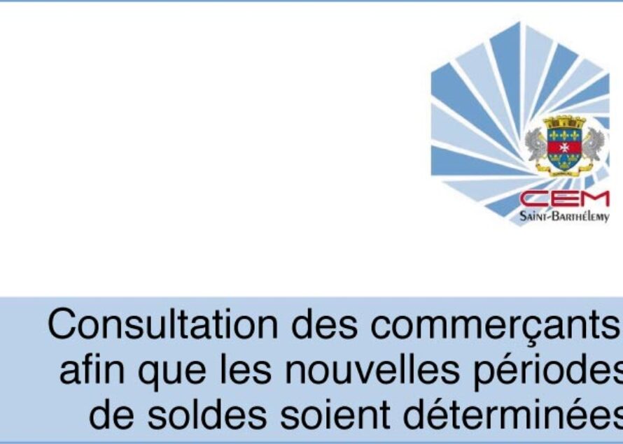 Soldes – Message de la Chambre Economique Multiprofessionnelle aux commerçants de Saint-Barth