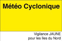 SXMCYCLONE : Martinique en vigilance Cyclonique ORANGE, Guadeloupe ORANGE et iles du Nord en JAUNE