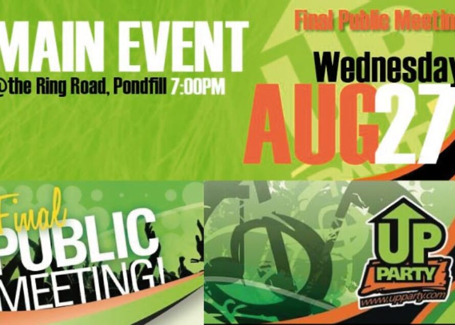 Sint Maarten. Join UP at final public meeting on Wednesday at the Ring Road in Philipsburg