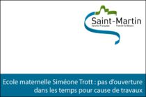 Saint-Martin – Pas de rentrée à l’école Siméone Trott