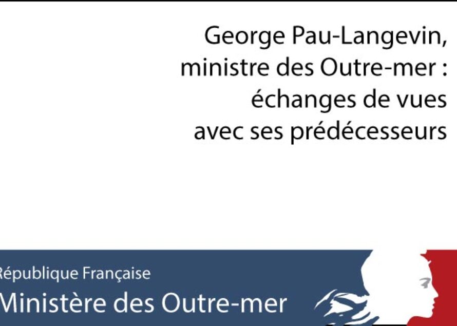 George Pau-Langevin, ministre des Outre-mer : échanges de vues avec ses prédécesseurs