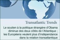 Le soutien à la politique étrangère d’Obama diminue des deux côtés de l’Atlantique ; les Européens veulent plus d’indépendance dans la relation transatlantique