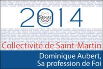 Sénatoriales 2014 – La Profession de Foi de Dominique Aubert
