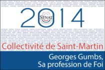 Sénatoriales 2014 – La Profession de Foi de Georges Gumbs