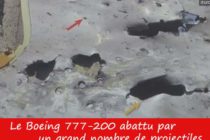 Crash du vol MH17 . Le Boeing 777-200 abattu par un grand nombre de projectiles