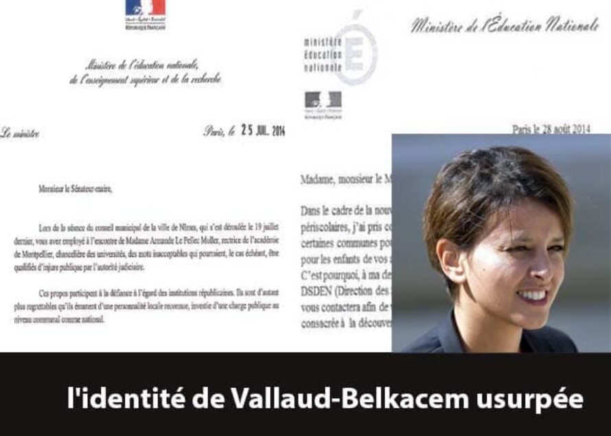Circulaire incitant à organiser des cours d’arabe : l’identité de Vallaud-Belkacem usurpée