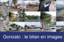 Cyclone Gonzalo – Le bilan en images