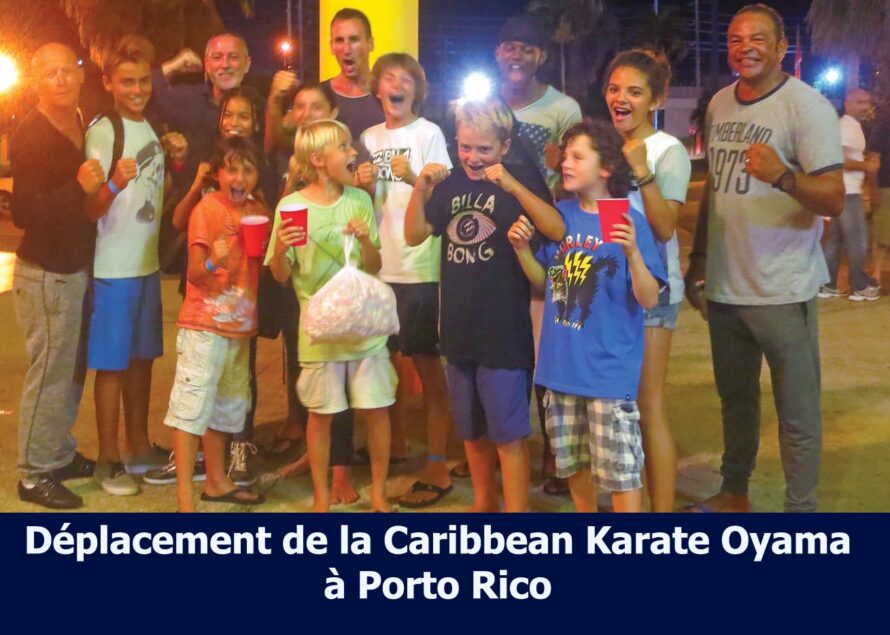 Déplacement de la Caribbean Karate Oyama à Porto Rico