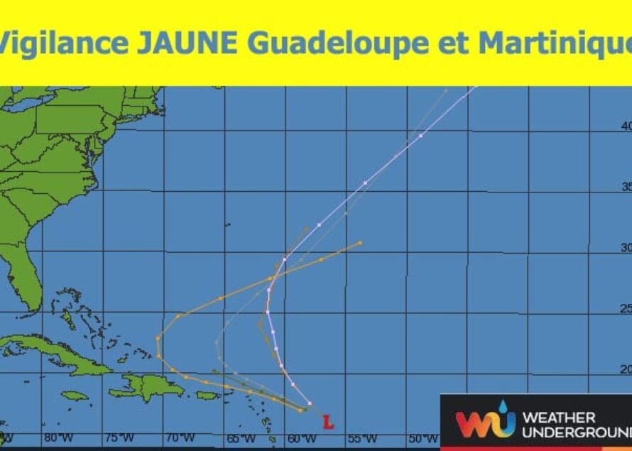 Guadeloupe et Martinique : Deux ondes tropicales actives