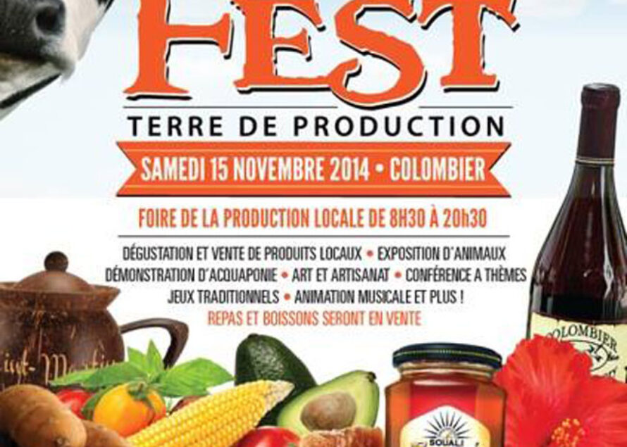 15 novembre 2014 : Première édition du Souali-Fest, foire dédiée à la production saint-martinoise