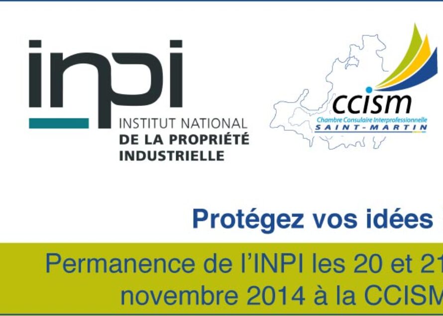 CCISM – Protégez vos idées grâce à l’INPI : permanence à la maison des entreprises les 20 & 21 novembre