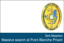 St. Maarten – Massive search at Point Blanche Prison