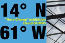 “Hors Champ”, jusqu’au 27 décembre, David Gumbs investi l’espace d’art contemporain 14°N 61°W