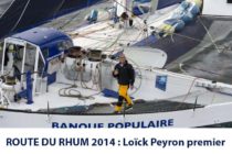 Loïck Peyron (Maxi Solo Banque Populaire VII) premier en Guadeloupe