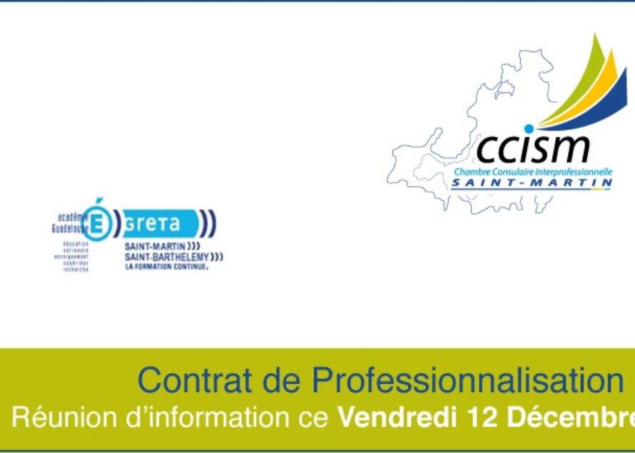 Saint-Martin : Réunion d’information sur le contrat de professionalisation