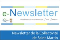 Collectivité de Saint-Martin : e-newsletter n°20