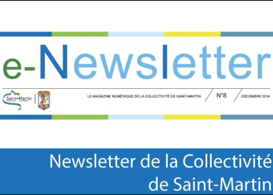 Collectivité de Saint-Martin : e-newsletter n°20