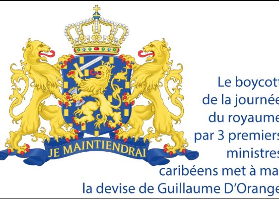 Royaume de Hollande – Trois premiers ministres caribéens boycottent Kingdom Day à Amsterdam