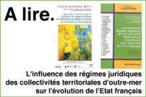 Statut des collectivités d’outre-mer et état français : si l’ouvrage n’est pas récent, sa lecture reste d’actualité…